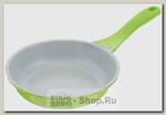 Сковорода универсальная BIOSTAL Bio-FP-26 салат/серый, 26 см, алюминий