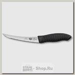 Обвалочный кухонный нож Victorinox Fibrox 5.6663.15, гибкое лезвие 15 см, чёрный