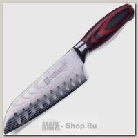 Кухонный нож Сантоку Mayer&Boch 28033 Damascus, лезвие 12 см