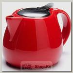 Заварочный чайник Loraine 26597-3 0.75 литра, красный